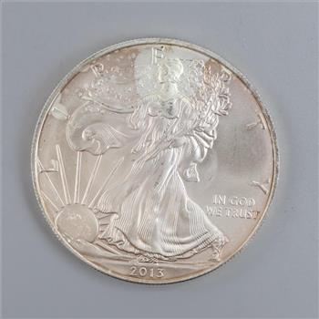 2013 US American Eagle Fine Silver Dollar 1 Oz