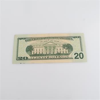2013 US Federal Reserve Note 20 Dollars