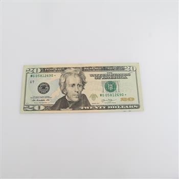 2013 US Federal Reserve Note 20 Dollars