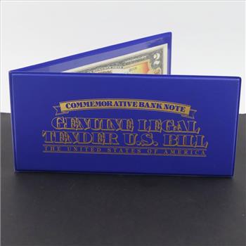 2013 US Year Of The Dog Commemorative Federal Reserve Note 2 Dollars