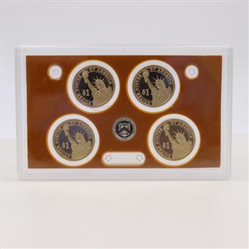 2013 USA Mint Presidential 1 Dollar Coin Set with COA