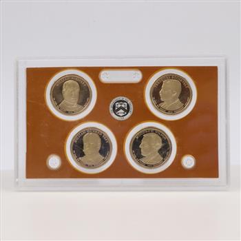 2013 USA Mint Presidential 1 Dollar Coin Set with COA