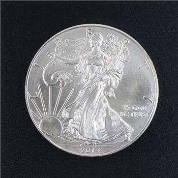 2014 American Eagle Fine Silver Dollar 1oz