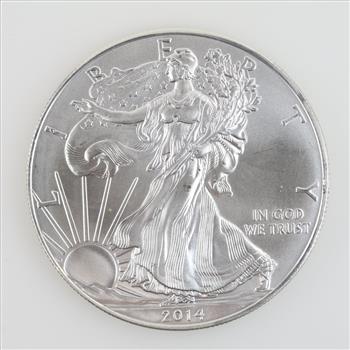 2014 American Eagle Fine Silver Dollar 1oz