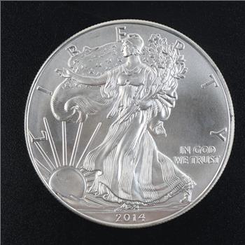 2014 American Eagle Fine Silver Dollar 1oz