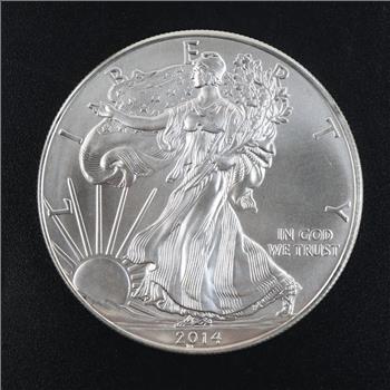 2014 American Eagle Fine Silver Dollar 1oz