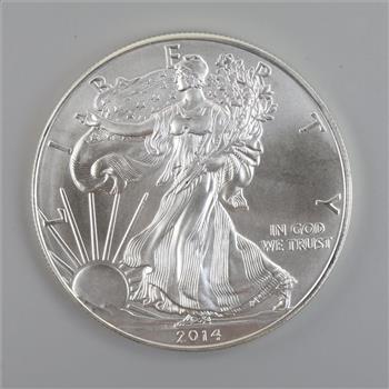 2014 American Eagle Fine Silver Dollar 1oz