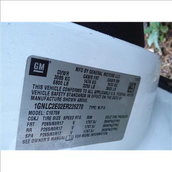 2014 Cheverolet Tahoe (Staten Island, NY 10309)