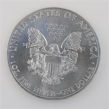 2015 American Eagle Fine Silver Dollar 1 Oz.