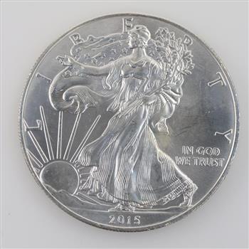 2015 American Eagle Fine Silver Dollar 1 Oz.