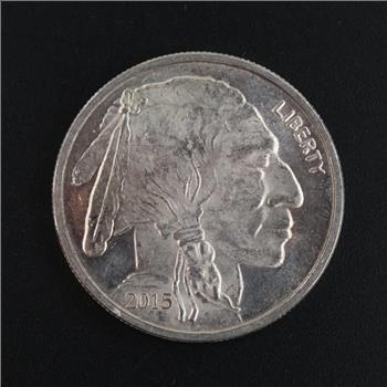 2015 Buffalo Fine Silver Round 1oz