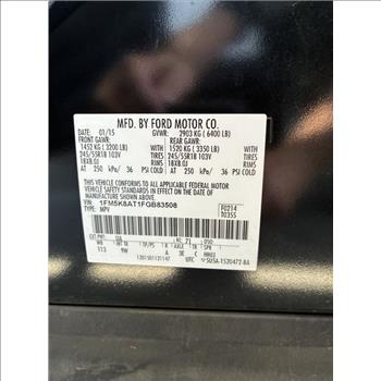 2015 Ford Explorer (Murrieta, CA 92562)