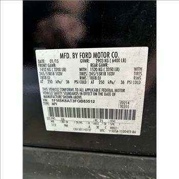 2015 Ford Explorer (Murrieta, CA 92562)