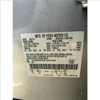 2015 Ford Explorer (Murrieta, CA 92562)