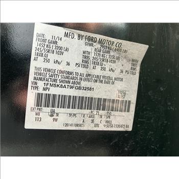 2015 Ford Explorer (Murrieta, CA 92562)