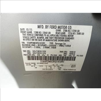 2015 Ford Taurus (Hartford, CT 06114)