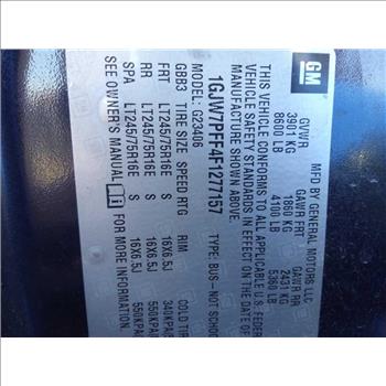 2015 GMC Savana (Hartford, CT 06114)