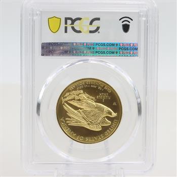 2015-W MS70 High Relief American Liberty Gold 100 Dollar 1oz Fine Gold Coin PCGS Graded