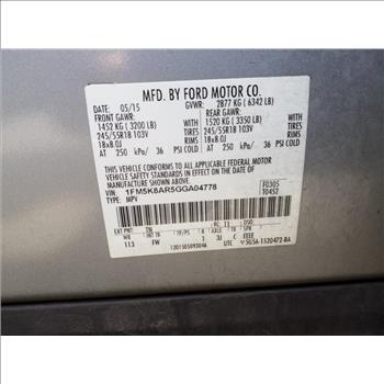 2016 Ford Explorer (Hartford, CT 06114)