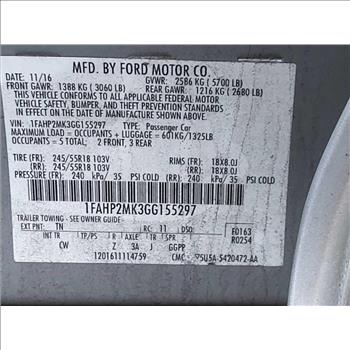 2016 Ford Taurus (Hartford, CT 06114)