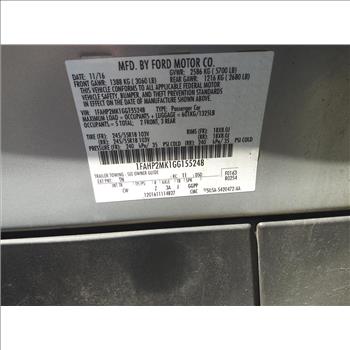 2016 Ford Taurus (Hartford, CT 06114)