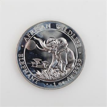 2016 Somali Republic Fine Silver 100 Shillings 1oz Round