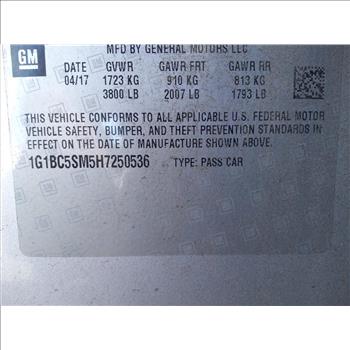 2017 Chevrolet Cruze (Hartford, CT 06114)