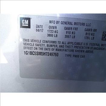 2017 Chevrolet Cruze (Hartford, CT 06114)