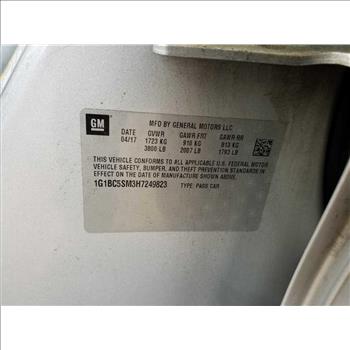 2017 Chevrolet Cruze (Hartford, CT 06114)