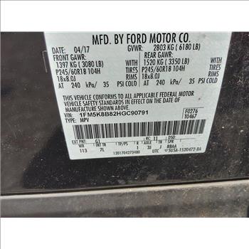 2017 Ford Explorer (Hartford, CT 06114)