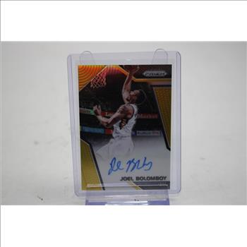 2017-18 Prizm Basketball Joel Bolomboy Auto #SG-JB /10