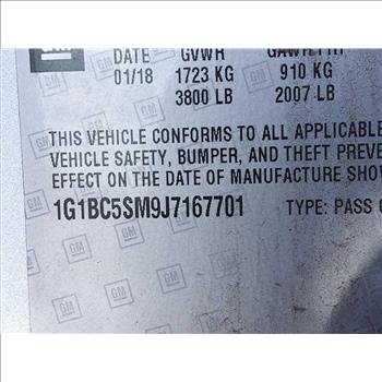 2018 Chevrolet Cruze (Hartford, CT 06114)