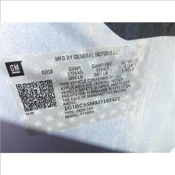 2018 Chevrolet Cruze (Hartford, CT 06114)