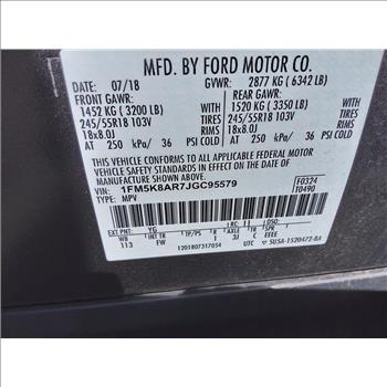 2018 Ford Explorer (Hartford, CT 06114)