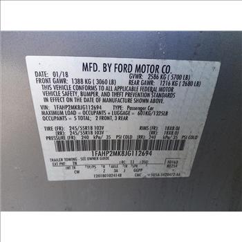 2018 Ford Taurus (Hartford, CT 06114)