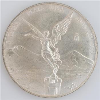 2018 Mexican Libertad Fine Silver 1 Oz Coin
