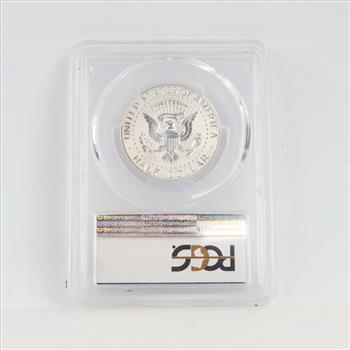 2018-S PR69 Kennedy Reverse Proof Silver Half Dollar PCGS Graded, Early Issue