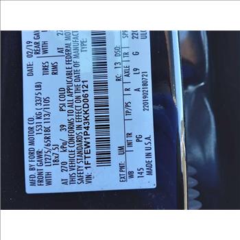 2019 Ford F-150 (Hartford, CT 06114)