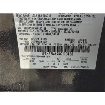 2019 Ford Taurus (Hartford, CT 06114)