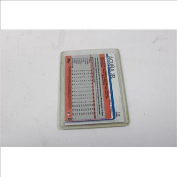 2019 Topps Ronald Acuna Jr. Baseball Card