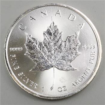 2020 Canadian Fine Silver Maple Leaf 5 Dollars 1oz