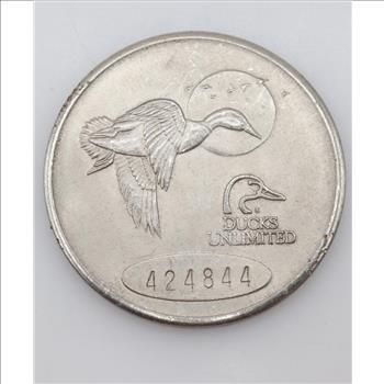 2021 Ducks Unlimited Collector's Edition Raffle Coin Token