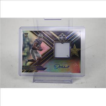 2022 Limited Football Jalen Tolbert RC Auto #127 /29