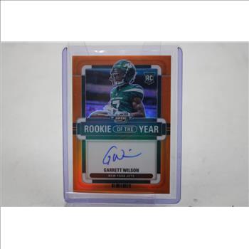 2022 Panini Contender Optic Football GARRETT WILSON #ROY-GW /35
