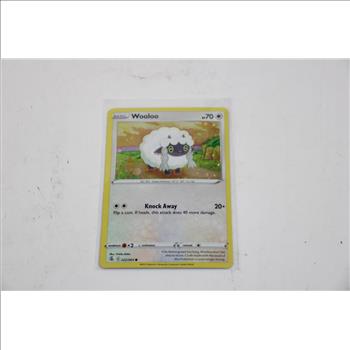 2022 Pokemon Fusion Strike Wooloo Holo 222/264