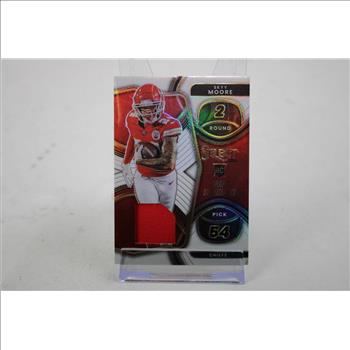 2022 Select Football Skyy Moore ROOKIE PATCH #DS-18 /75