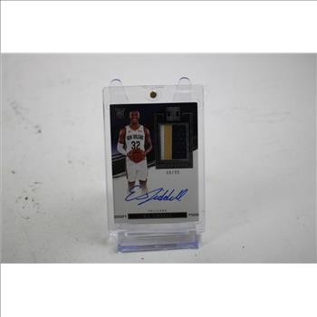 2022-23 Impeccable Basketball EJ Liddell #138 /99 Auto Patch Combo