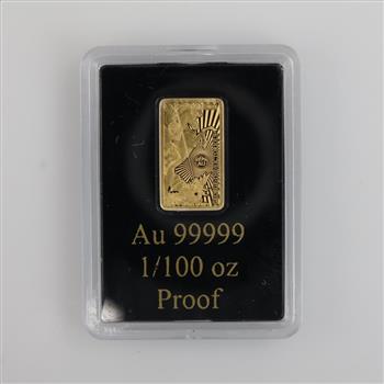 2024 Solomon Islands Fine Gold 10 Dollars 1/100oz Bar