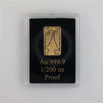 2024 Solomon Islands Fine Gold 10 Dollars 1/200oz Bar