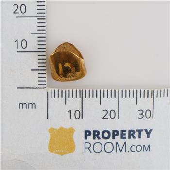 20kt Gold Letter D Tooth Cap